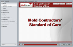 Mold Contractors' Standard of Care